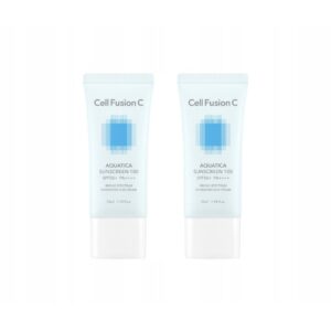 Cell Fusion C Aquatica Sunscreen 100 SPF 50+/PA+++ – lekki krem przeciwsłoneczny 2×35 ml