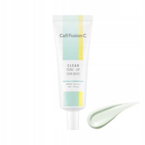 Cell Fusion C Clear Sun Base SPF 50+ PA++++ – kryjąca baza pod makijaż 40 ml