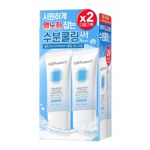 Cell Fusion C Aquatica Cooling Sunscreen SPF 50+ PA++++ – chłodzący krem przeciwsłoneczny do twarzy