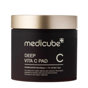 Medicube Deep Vita C Pad – płatki nasączone witaminą C do oczyszczania i rozświetlania skóry 70 szt.