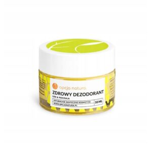 Opcja Natura Zdrowy Dezodorant Len & Paczula – naturalny dezodorant 50 ml