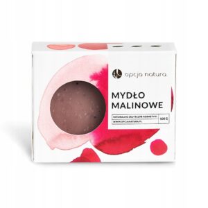 Opcja Natura Malinowe Mydło Sodowe Nawilżające – naturalne mydło w kostce 100 g