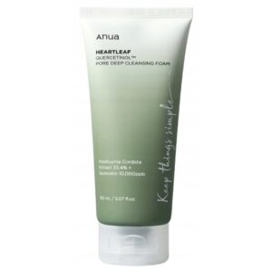 Anua – Heartleaf Quercetinol Foam Cleanser 150 ml