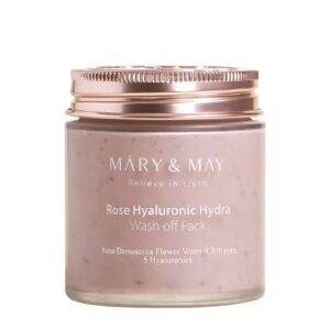 Mary & May – Rose Hyaluronic Hydra Wash Off Pack 125 g